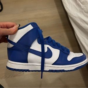 Nike Royal Blue Dunk Highs